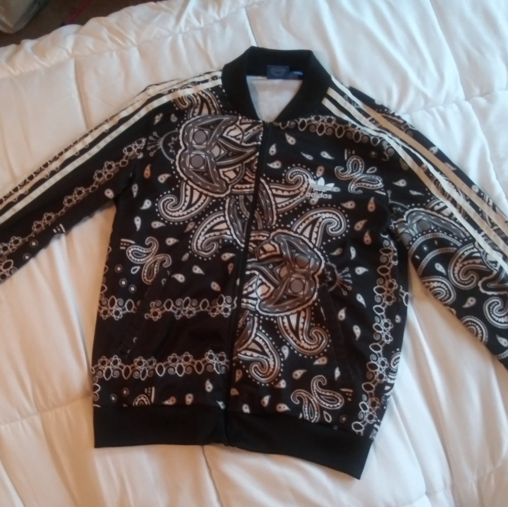 Adidas Originals Paisley Track Jacket size Small